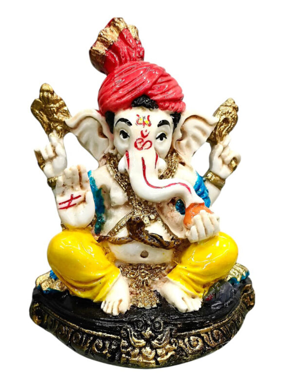 Red Feta Ganesh - 3" inch
